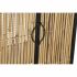 Servantă DKD Home Decor   Negru Natural Metal Ratan 65 x 35 x 130,5 cm