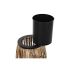 Ghiveci DKD Home Decor Natural Negru Metal Ratan (31 x 31 x 55 cm)