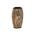 Ghiveci DKD Home Decor Natural Negru Metal Ratan (31 x 31 x 55 cm)