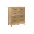 Comodă DKD Home Decor 78,5 x 38 x 90 cm Brad Natural Romantic Lemn MDF