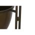 Ghiveci DKD Home Decor Negru Metal Cupru Vintage (35 x 26,5 x 105 cm)