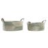 Set de Coșuri DKD Home Decor Tropical (45 x 35 x 18 cm)