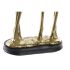 Figură Decorativă DKD Home Decor 25 x 9,8 x 44,5 cm Negru Auriu* Balerină Romantic