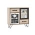 Organizator multifuncțional DKD Home Decor Metal Geam Lemn MDF 30 x 10 x 29 cm Bucătărie