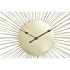 Ceas de Perete DKD Home Decor Floare Auriu* Metal (57 x 4 x 57 cm)