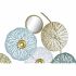 Figură Decorativă DKD Home Decor Oglindă Auriu* Metal (44 x 8 x 46 cm)