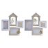 Ramă Foto DKD Home Decor Lemn 39 x 3 x 41 cm Natural Plantă (2 Unități)