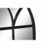 Oglindă de perete DKD Home Decor Negru Fereastră 36 x 2 x 65 cm (65 Piese)