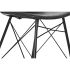Scaun de Sufragerie DKD Home Decor Negru Gri închis 47 x 53 x 81 cm