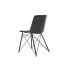 Scaun de Sufragerie DKD Home Decor Negru Gri închis 47 x 53 x 81 cm