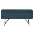 Banchetă DKD Home Decor   90 x 31 x 47 cm Metal Turquoise