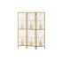Paravan pliant DKD Home Decor 136 x 2,5 x 180 cm Metal Bambus 30 x 40 cm