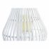 Lucerna DKD Home Decor Alb Multicolor Metal Bambus Geam Urban 30 x 40 cm 29 x 29 x 34 cm