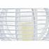 Lucerna DKD Home Decor Geam Alb Bambus (35 x 35 x 29 cm)