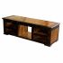Mobilă TV DKD Home Decor 140 x 45 x 45 cm Maro închis Salcâm