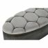 Banchetă DKD Home Decor   Bej Metal Poliester Maro închis (121 x 44 x 47,5 cm)