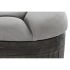Banchetă DKD Home Decor   Bej Metal Poliester Maro închis (121 x 44 x 47,5 cm)
