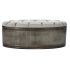 Banchetă DKD Home Decor   Bej Metal Poliester Maro închis (121 x 44 x 47,5 cm)