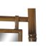 Suport pentru Prosoape cu Picior DKD Home Decor Oglindă Metal Muştar (55 x 3 x 190 cm)