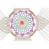 Vânător de Vise DKD Home Decor Pene Boho 52 x 1 x 145 cm
