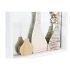 Oglindă de perete DKD Home Decor Alb Natural Cottage 30 x 4 x 40 cm (2 Unități) (2 Piese)