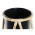 Ghiveci DKD Home Decor Natural Negru Metal Colonial Bambus (26 x 26 x 40 cm)