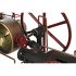 Stolní hodiny DKD Home Decor Argintiu Auriu* Fier Vintage 40 x 20 x 26 cm (2 Unități)