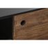Mobilă TV DKD Home Decor 144,5 x 40 x 51 cm Negru Portocaliu Lemn Reciclat Pin