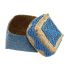 Set de Coșuri DKD Home Decor Bumbac Bambus (22 x 27 x 27 cm)