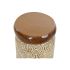 Masa laterală DKD Home Decor Natural Alb Lemn de albasia (29 x 29 x 49 cm) (30 x 30 x 50 cm)