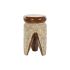 Masa laterală DKD Home Decor Natural Alb Lemn de albasia (29 x 29 x 49 cm) (30 x 30 x 50 cm)