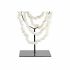 Figură Decorativă DKD Home Decor Colier Fier Scoici (21 x 10 x 62 cm)