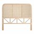 Tăblie de Pat DKD Home Decor Natural Ratan 178 x 4 x 128 cm