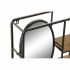 Raft DKD Home Decor Lemn Metal Lemn MDF 39,5 x 13,5 x 60 cm