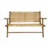 Bancă DKD Home Decor Maro Natural 120 x 76 x 68 cm