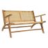 Bancă DKD Home Decor Maro Natural 120 x 76 x 68 cm