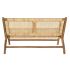 Bancă DKD Home Decor Maro Natural 120 x 76 x 68 cm