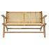 Bancă DKD Home Decor Maro Natural 120 x 76 x 68 cm