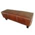 Banchetă DKD Home Decor   Maro Aluminiu Tec 120 x 46 x 41 cm 120 x 41 x 46 cm