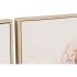 Tablou DKD Home Decor 100 x 4 x 100 cm Urban (2 Unități)