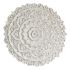 Decorațiune de Perete DKD Home Decor Alb Mandala Lemn MDF (90 x 2 x 90 cm)