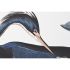 Tablou DKD Home Decor Pasăre Oriental 123 x 4,5 x 83 cm (2 Unități)