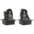 Fântână de Grădină DKD Home Decor 21 x 17,5 x 25 cm Buda Rășină Oriental (2 Unități)
