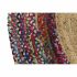 Covor DKD Home Decor Poliester Bumbac Multicolor Iută (200 x 200 x 0,7 cm)