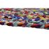 Covor DKD Home Decor Poliester Bumbac Multicolor Iută (200 x 200 x 0,7 cm)