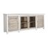Servantă DKD Home Decor Alb Natural Maro Deschis Lemn de mango 210 x 40 x 82 cm