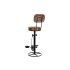 Taburet DKD Home Decor Maro Negru Metal 45 x 45 x 118 cm