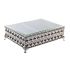 Casetă de Bijuterii DKD Home Decor Geam Metal (24 x 18 x 7 cm)