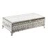 Casetă de Bijuterii DKD Home Decor Geam Argintiu Metal (25,5 x 12,5 x 7,5 cm)