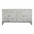 Servantă DKD Home Decor   155 x 40 x 85 cm Metal Alb Lemn de mango